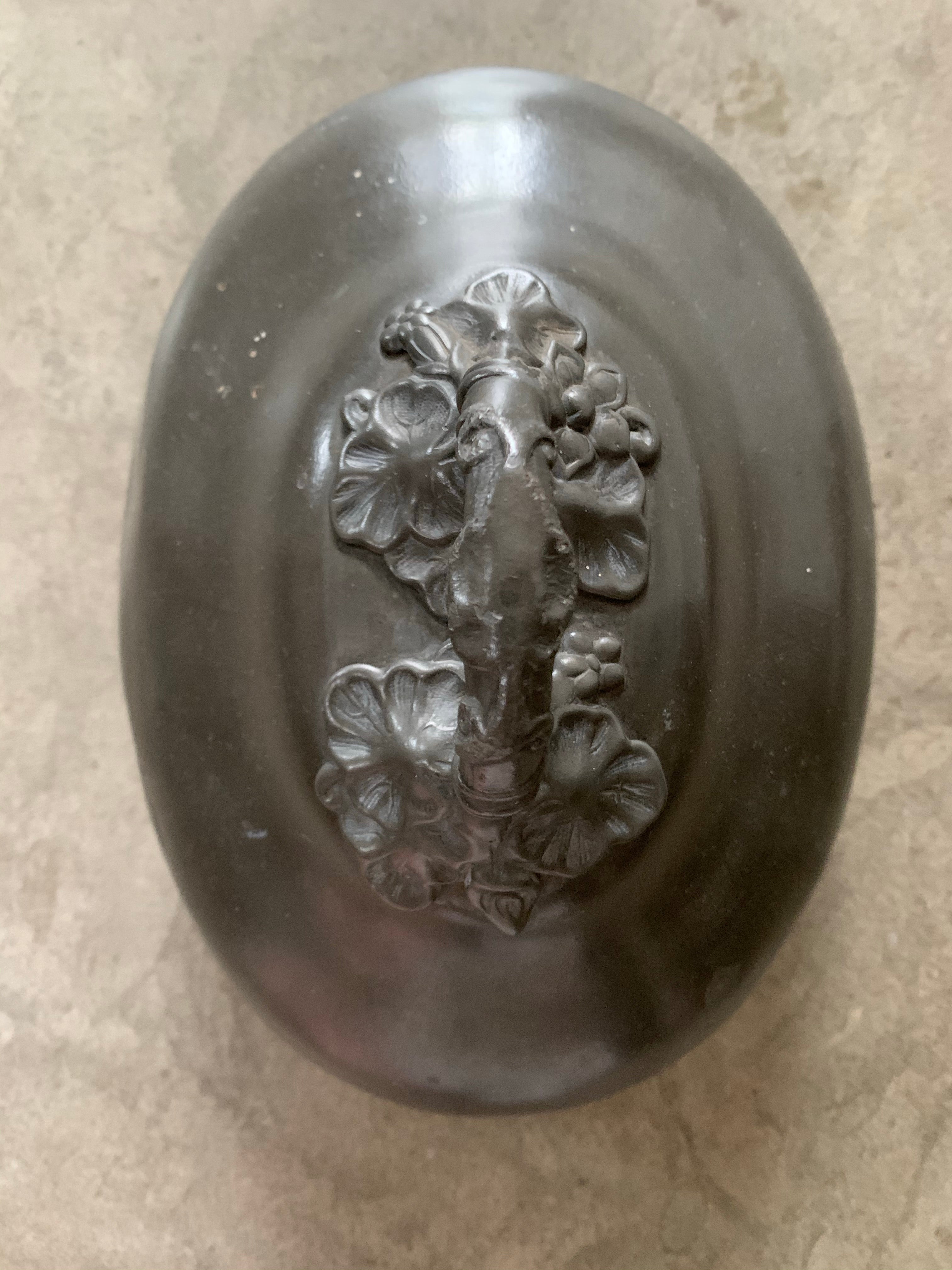 James Dixon & Sons Antique Pewter Food Dome