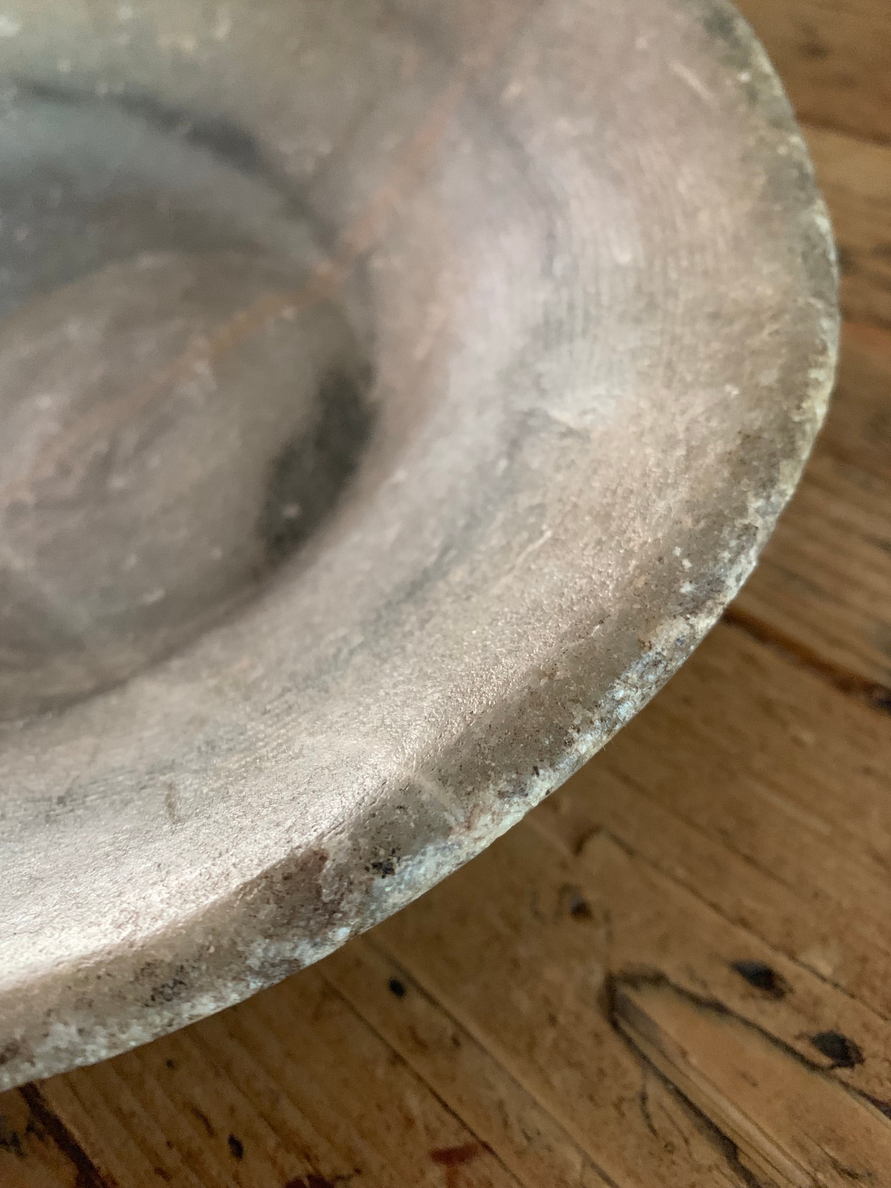 Antique Marble Stone Bowl 2