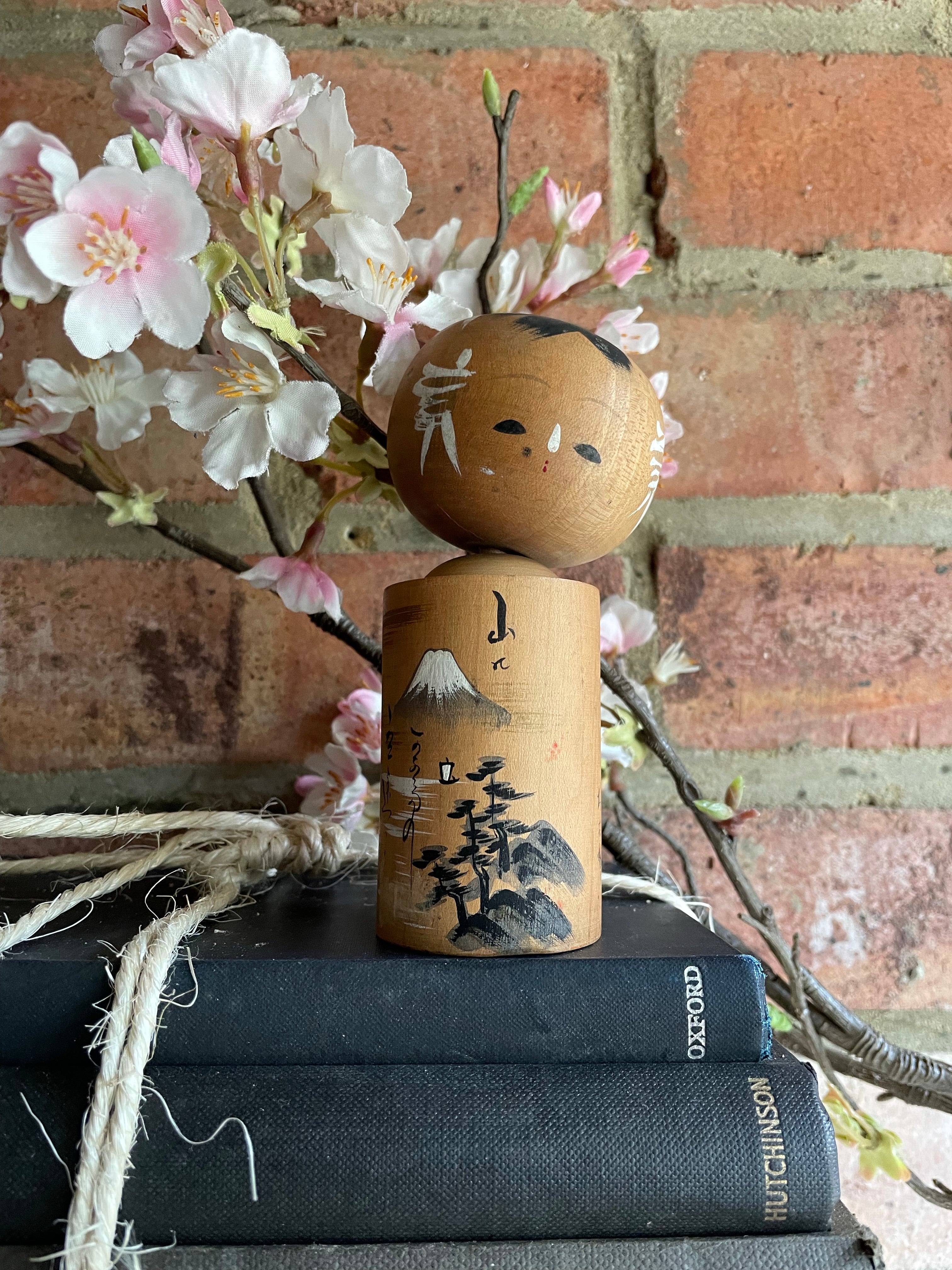 Extra Small Vintage Japanese Kokeshi Doll