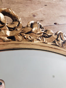 Large Gold Vintage Mirror