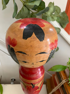 Large Vintage Japanese Kokeshi Doll
