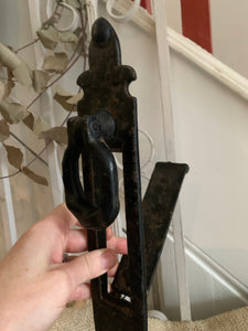 Antique Cast Iron LetterBox Door Knocker