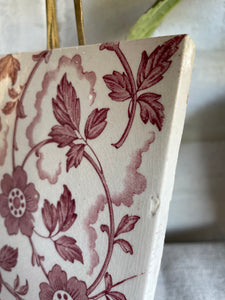 Victorian Pottery Tile