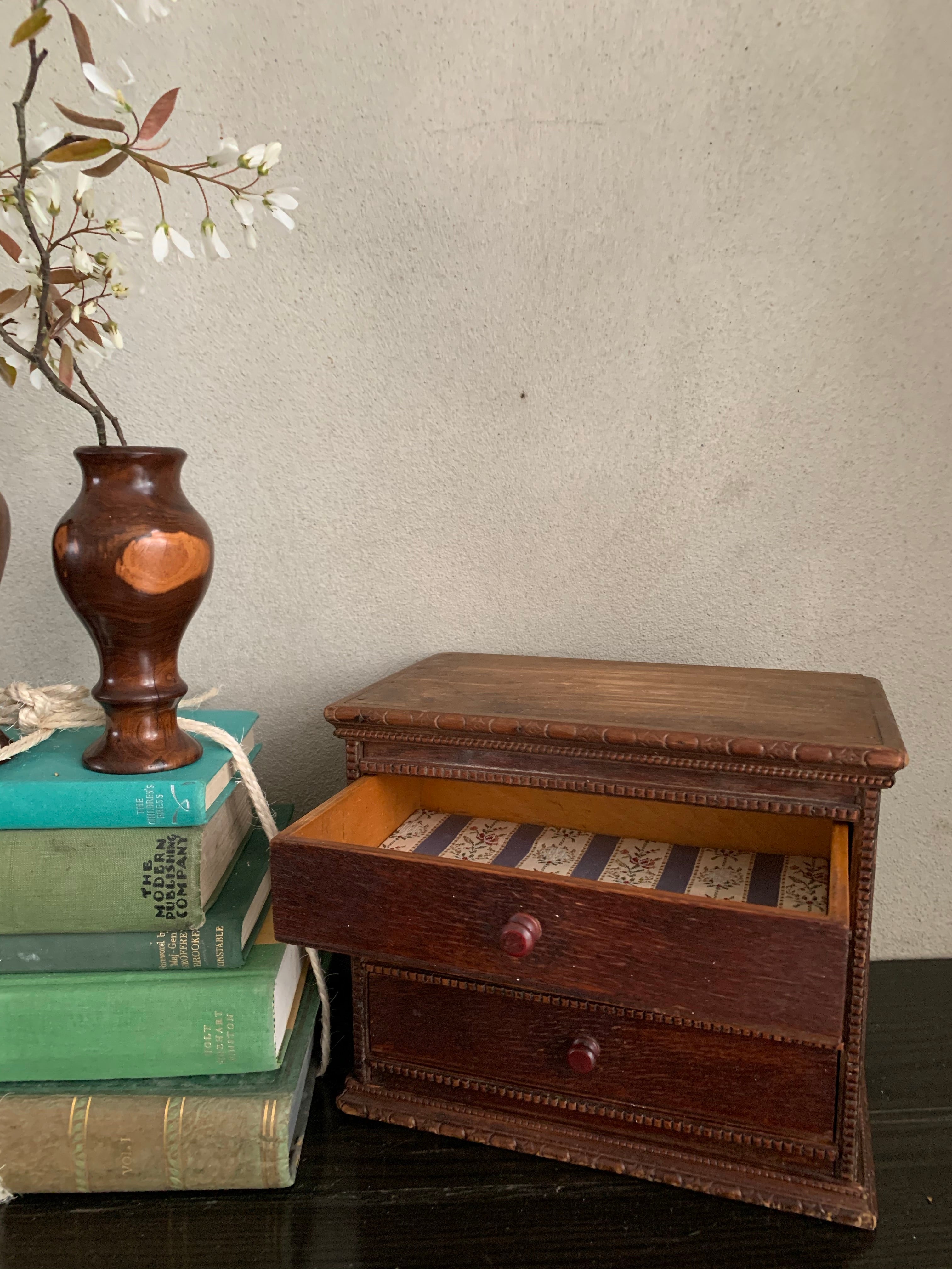 Vintage Apprentice Drawers with lined drawers