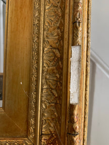 Decorative Carved Gilt Frame