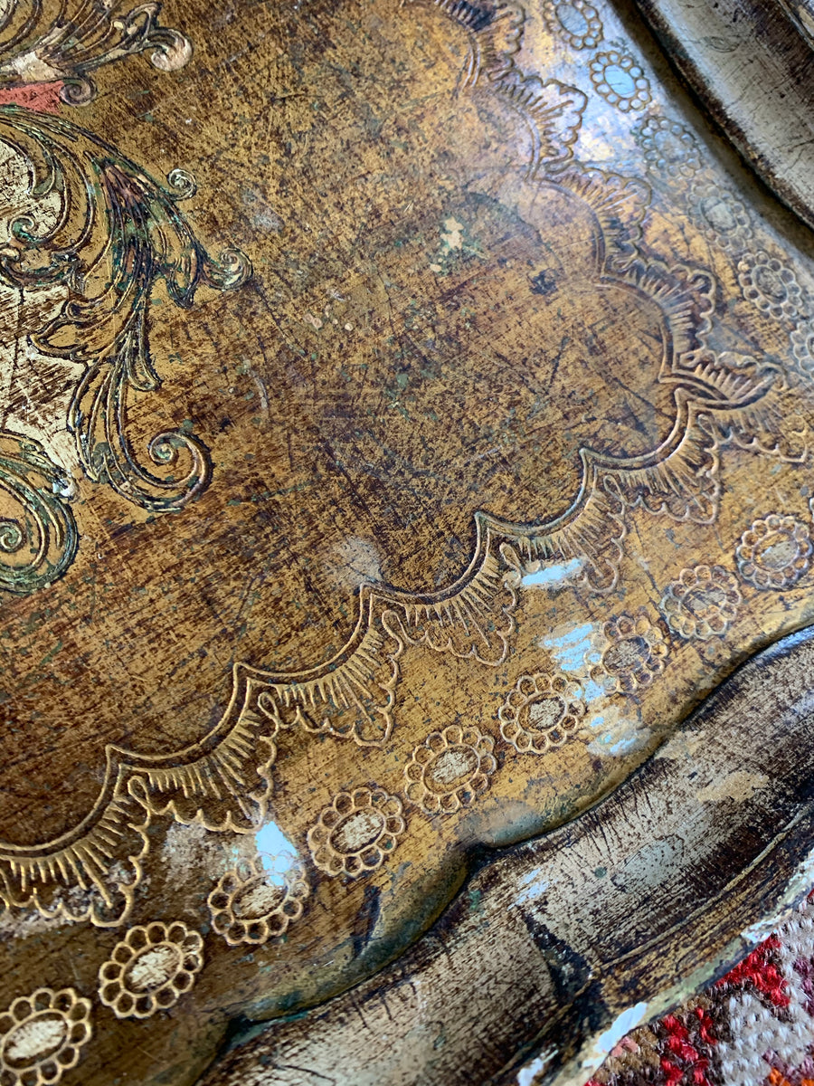 Florentine Wood Gilt Tray – Reclectic