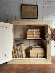 Cabinet/ Small Cupboard with a Rustic Paint Effect