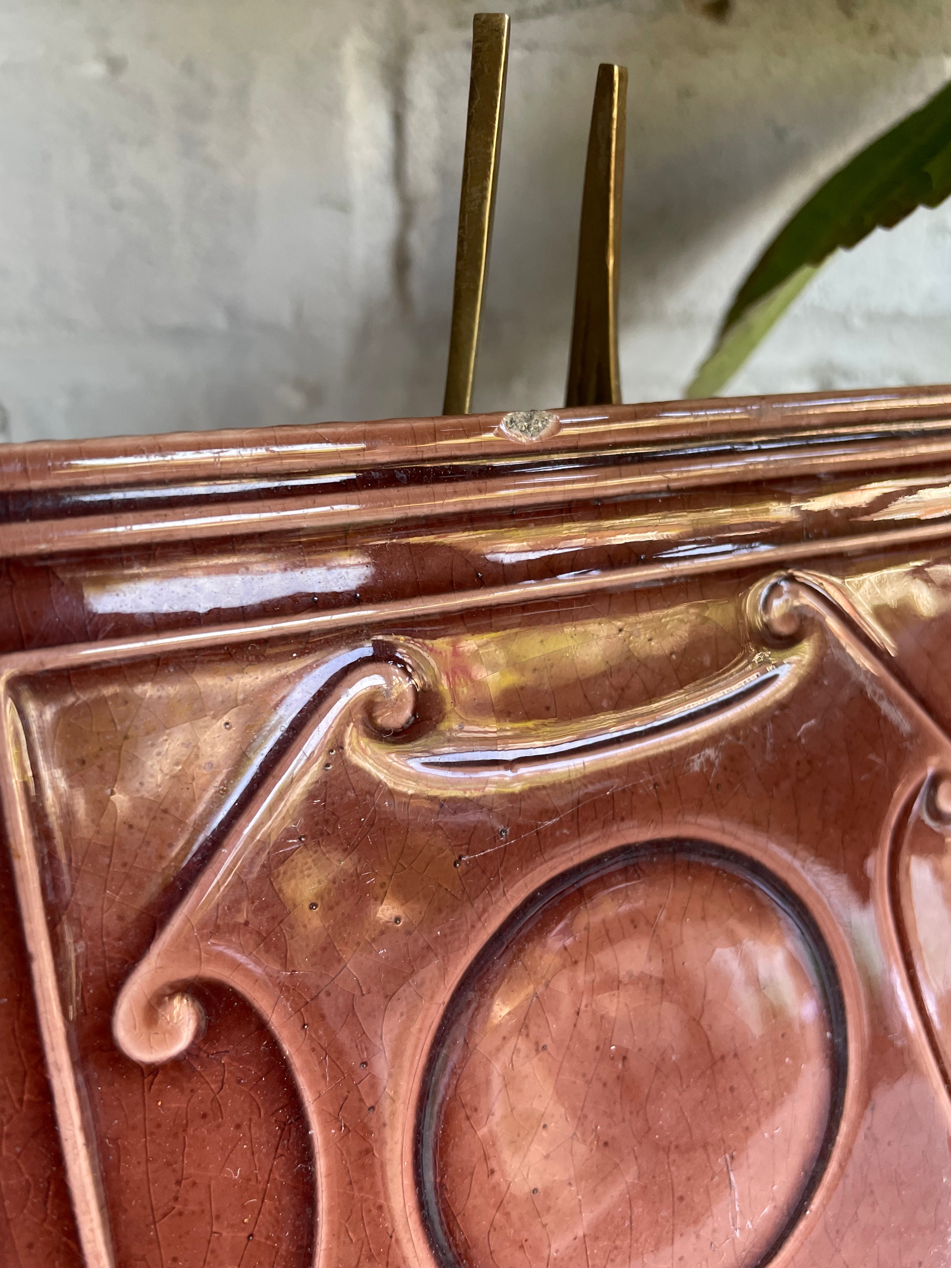 Victorian Pottery Tile