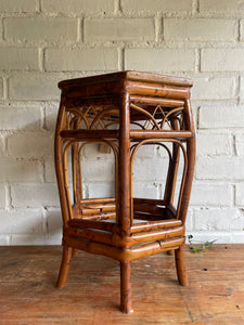 Small Bamboo Sidetable
