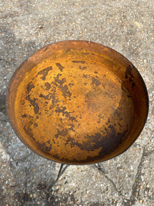 Floor-Standing Ironwork Plant/Candle Stand