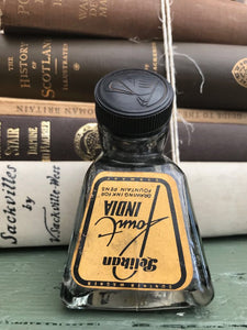 Vintage Ink Bottles - Set of Three