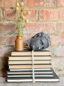 Small Rustic Plaster Gentleman’s Head