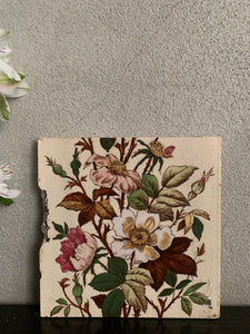 Antique Victorian Pottery Tile 2