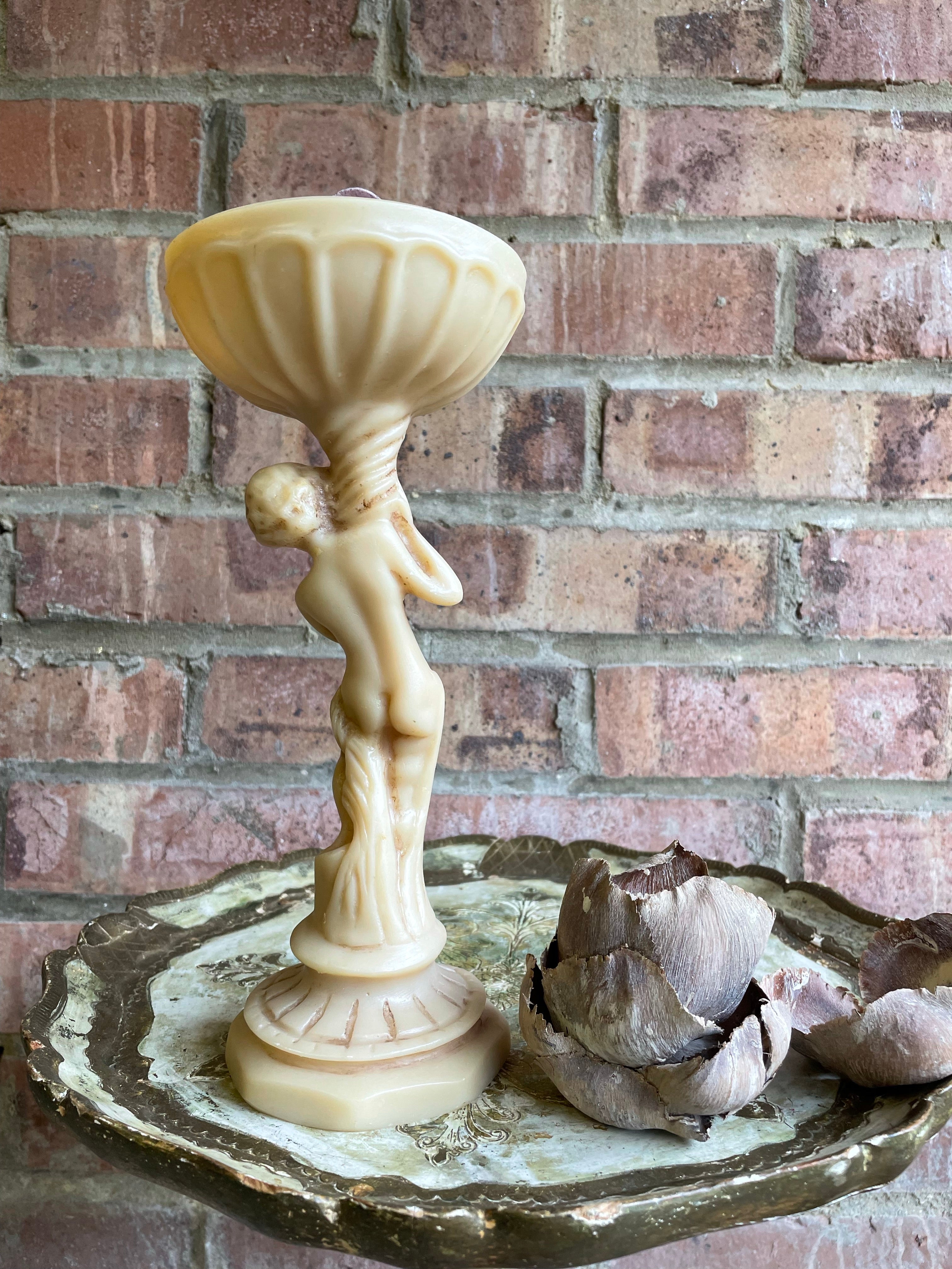 Resin Candleholder/Centrepiece in Classical Style
