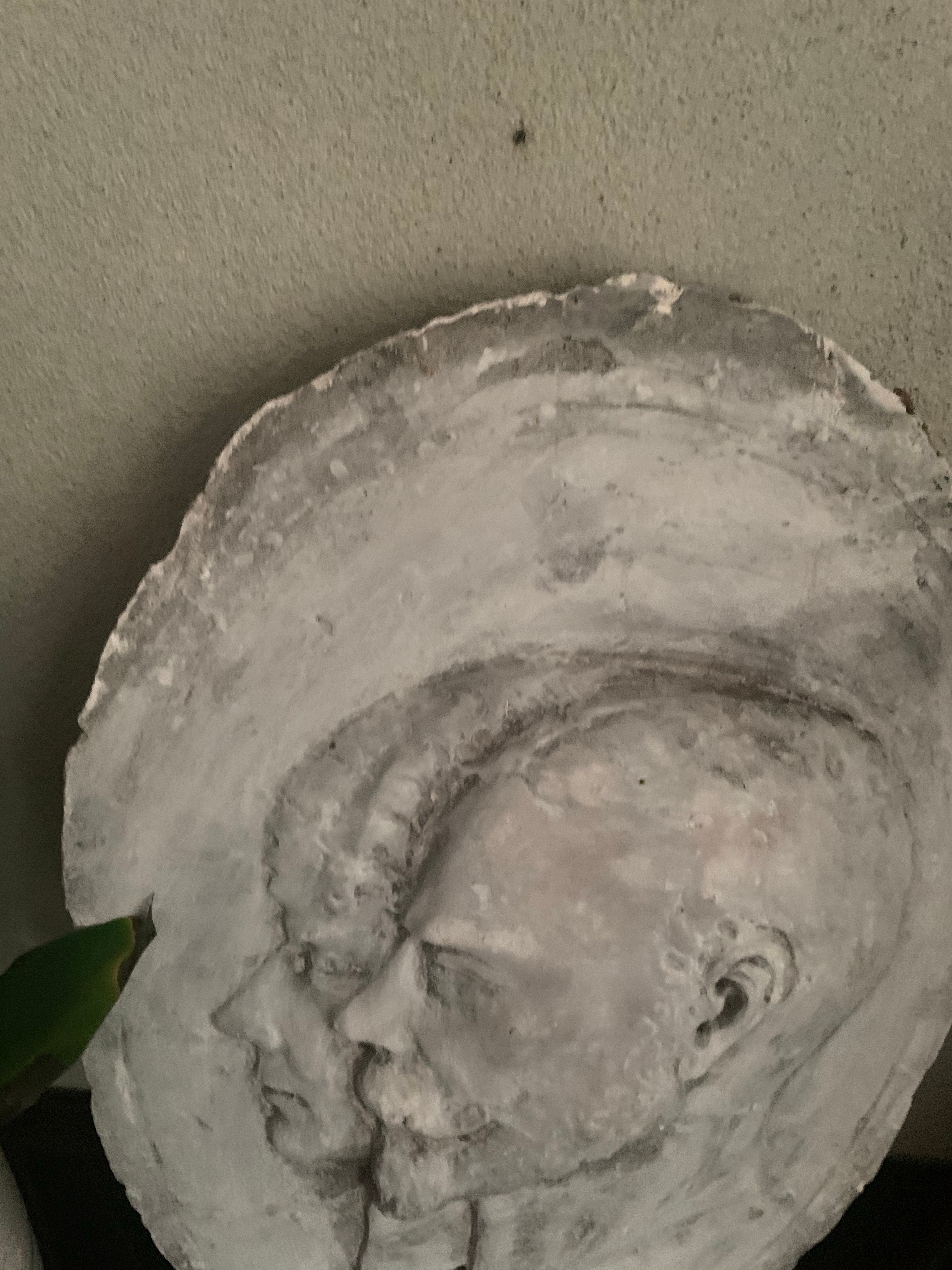 Plaster Mold of King George & Queen Mary