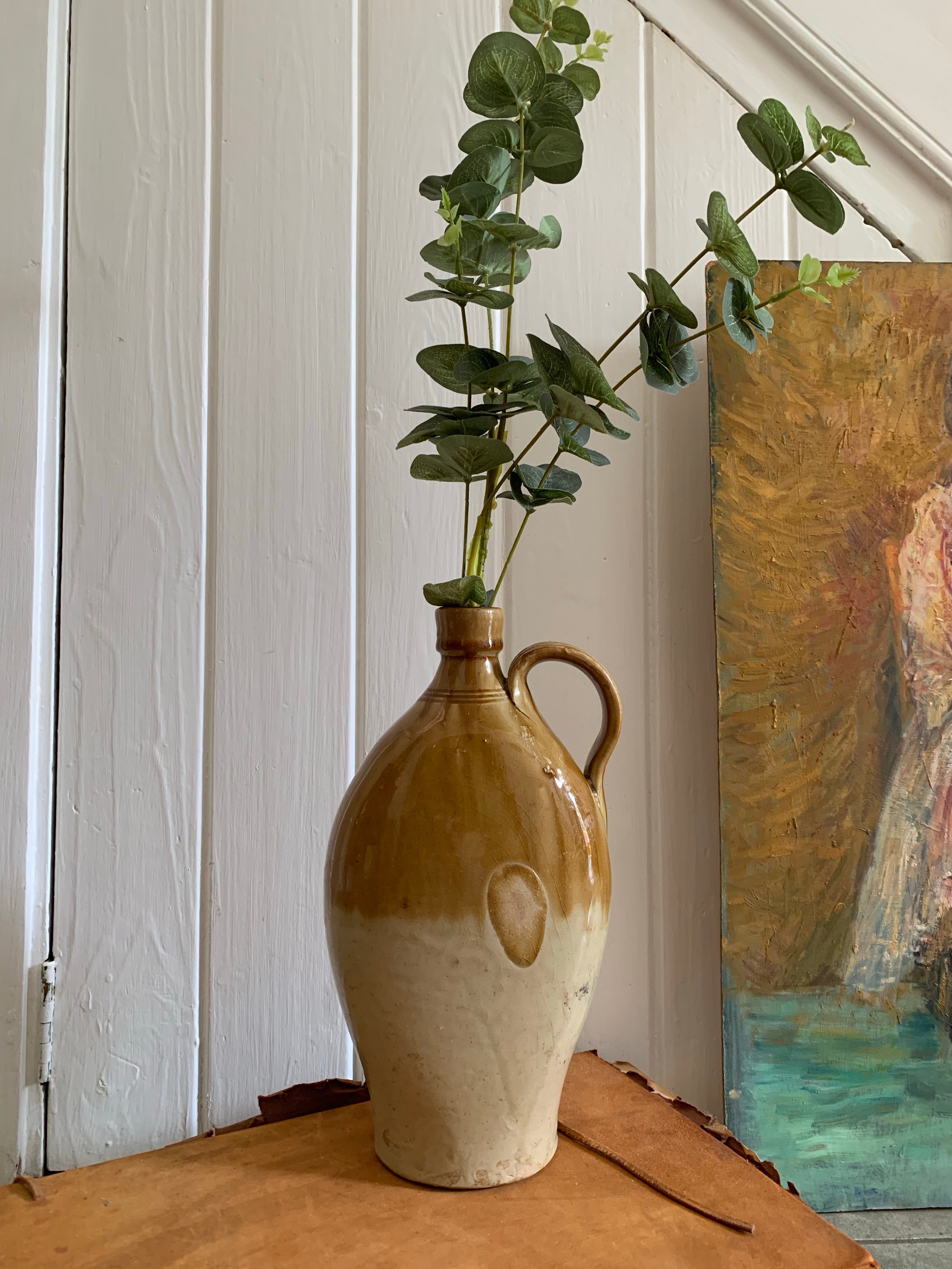 Beautiful 1930s Glazed Ceramic Vase