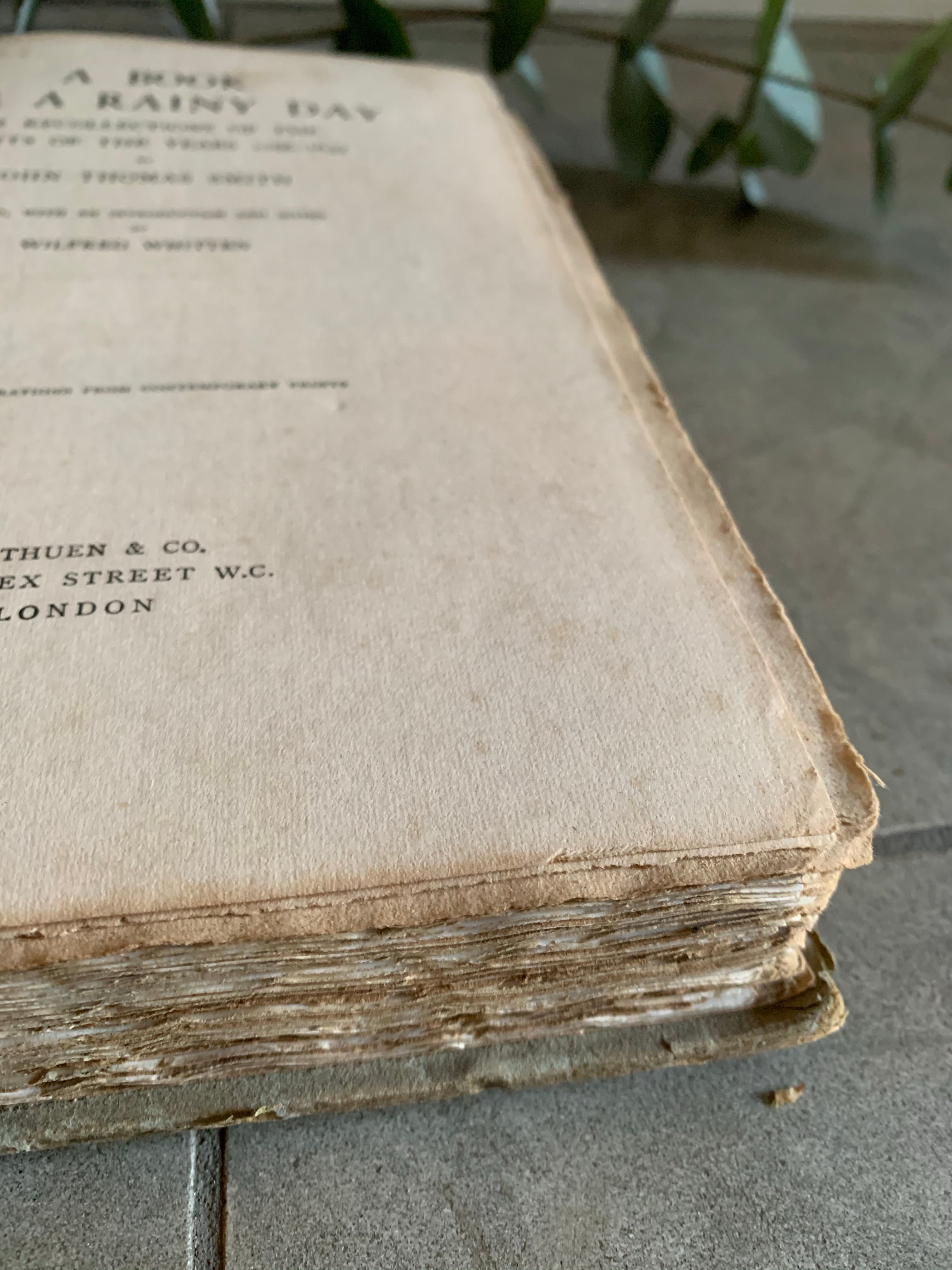 1900s “A Book for a Rainy Day or Recollections of the events of the Years 1766-1833”