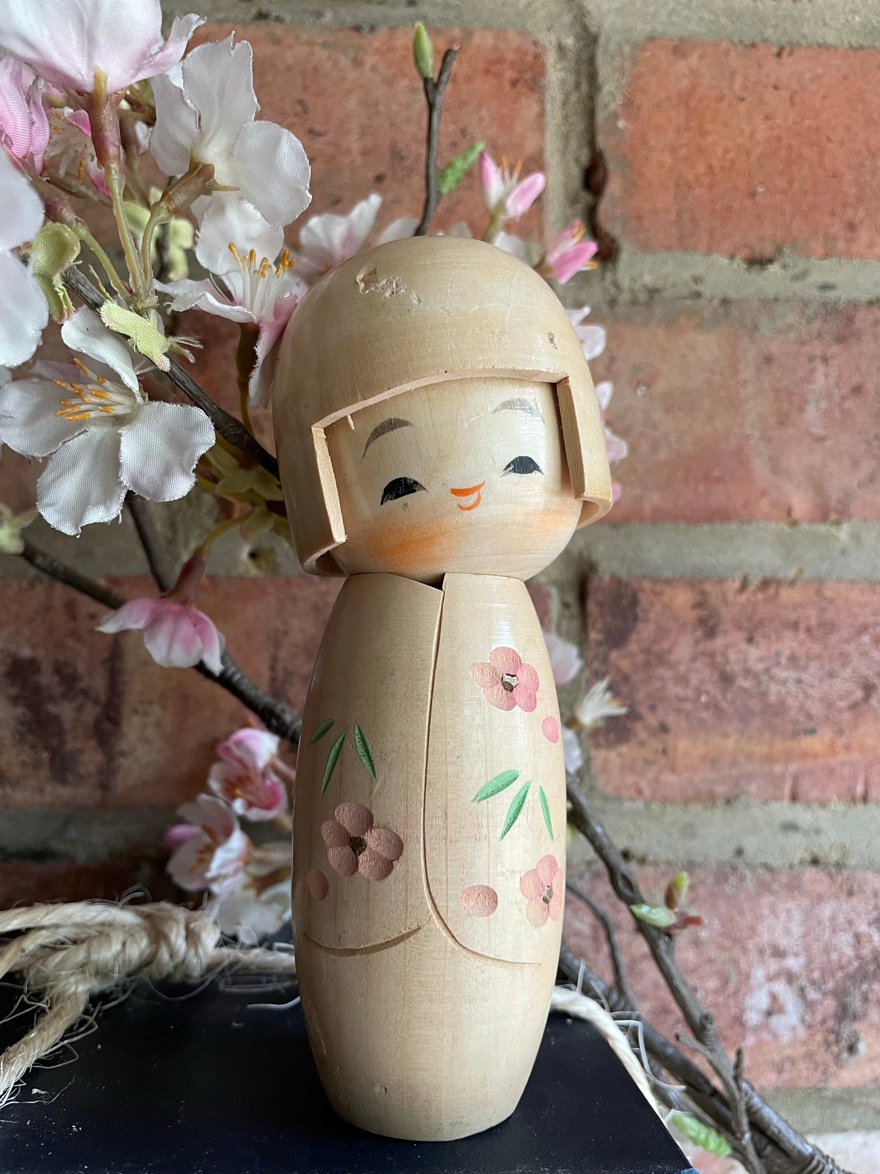 Extra Small Vintage Japanese Kokeshi Doll