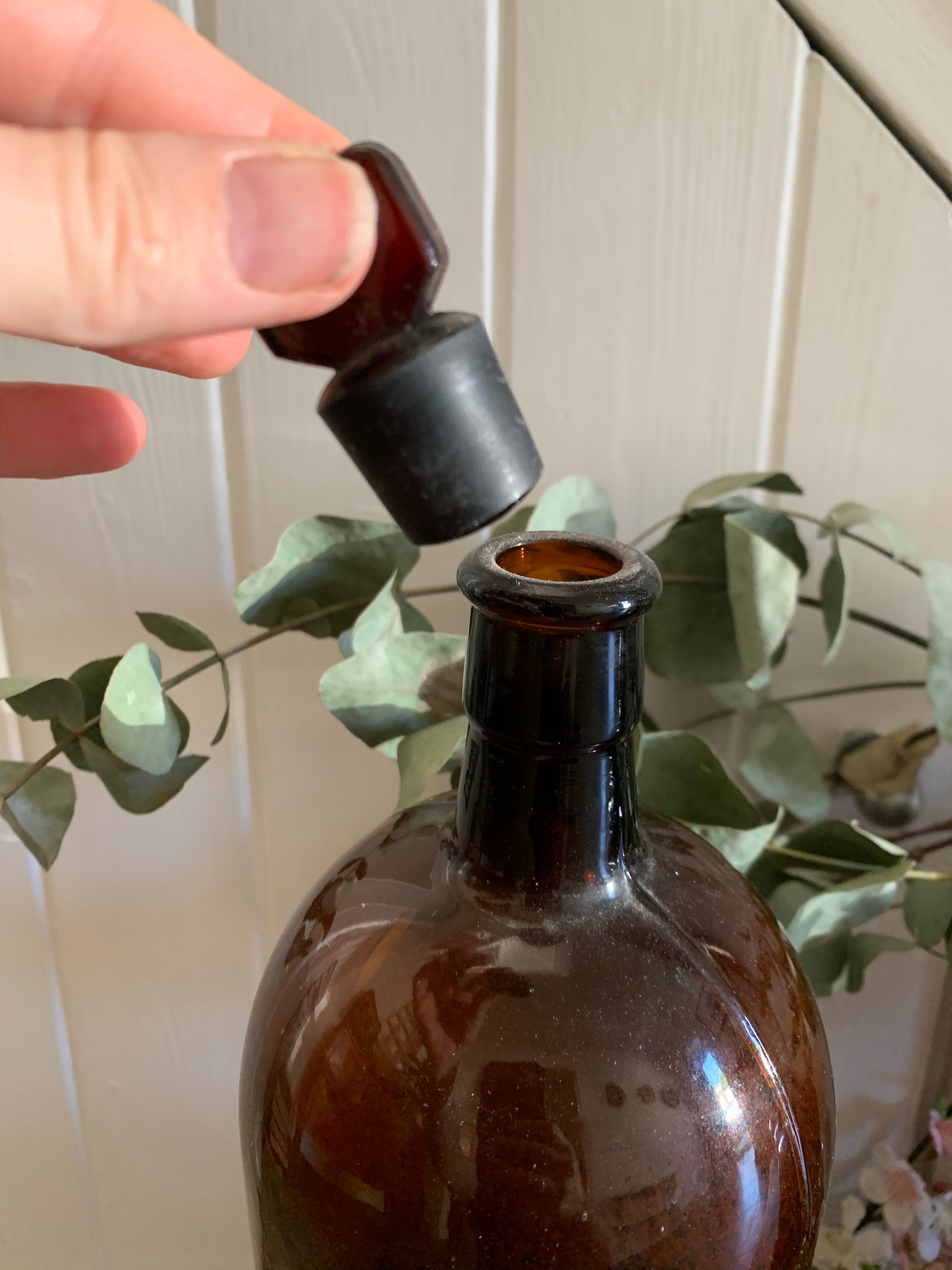 Very Large Vintage Laboratory Bottle