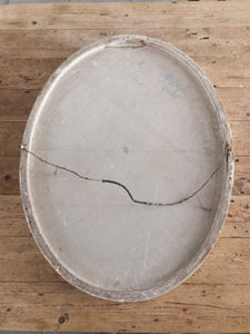 Large Ivory-Coloured Mirror