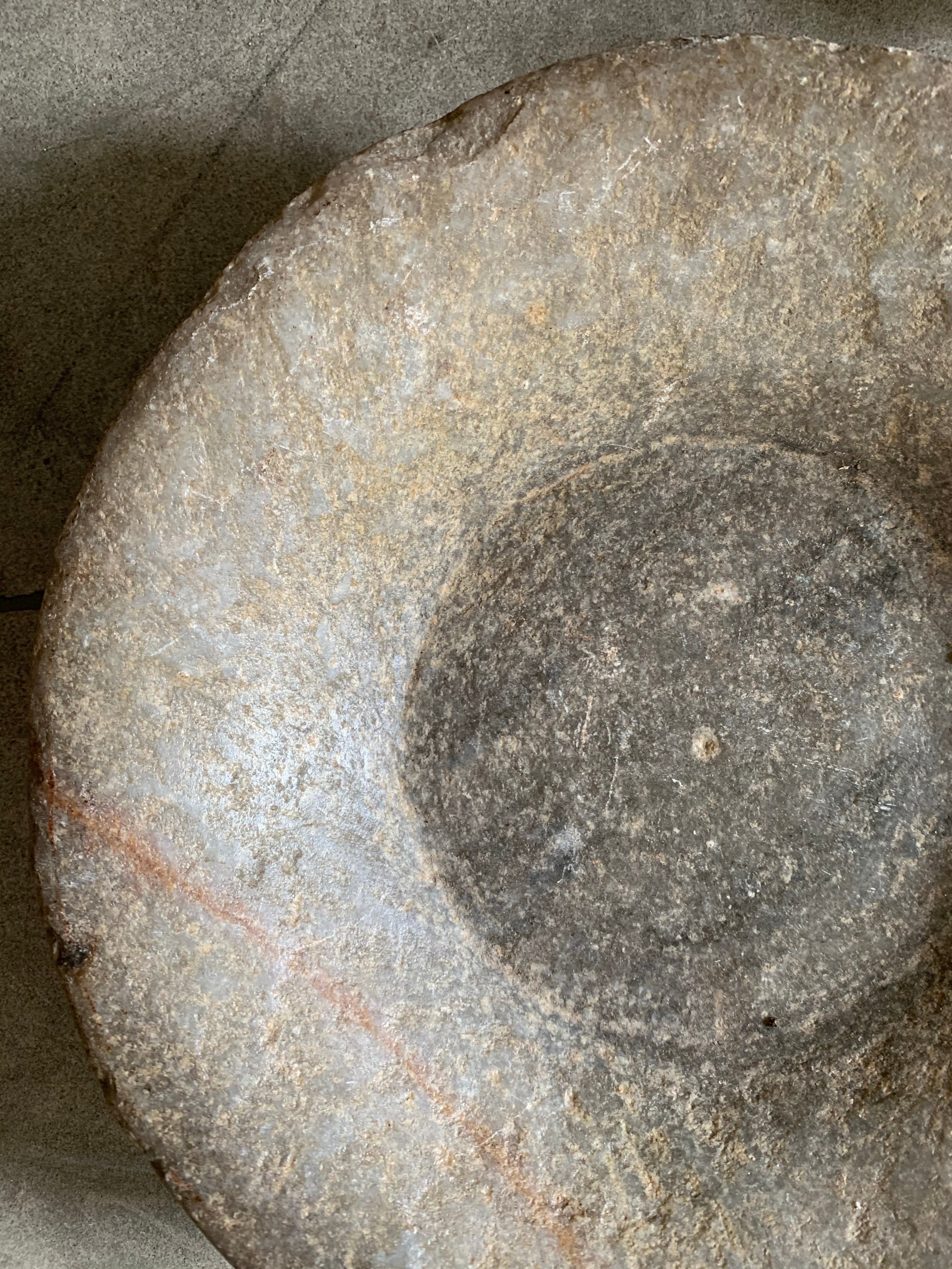 Antique Marble Stone  Bowl 2