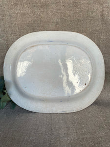 Vintage English Transferware Platter - Small
