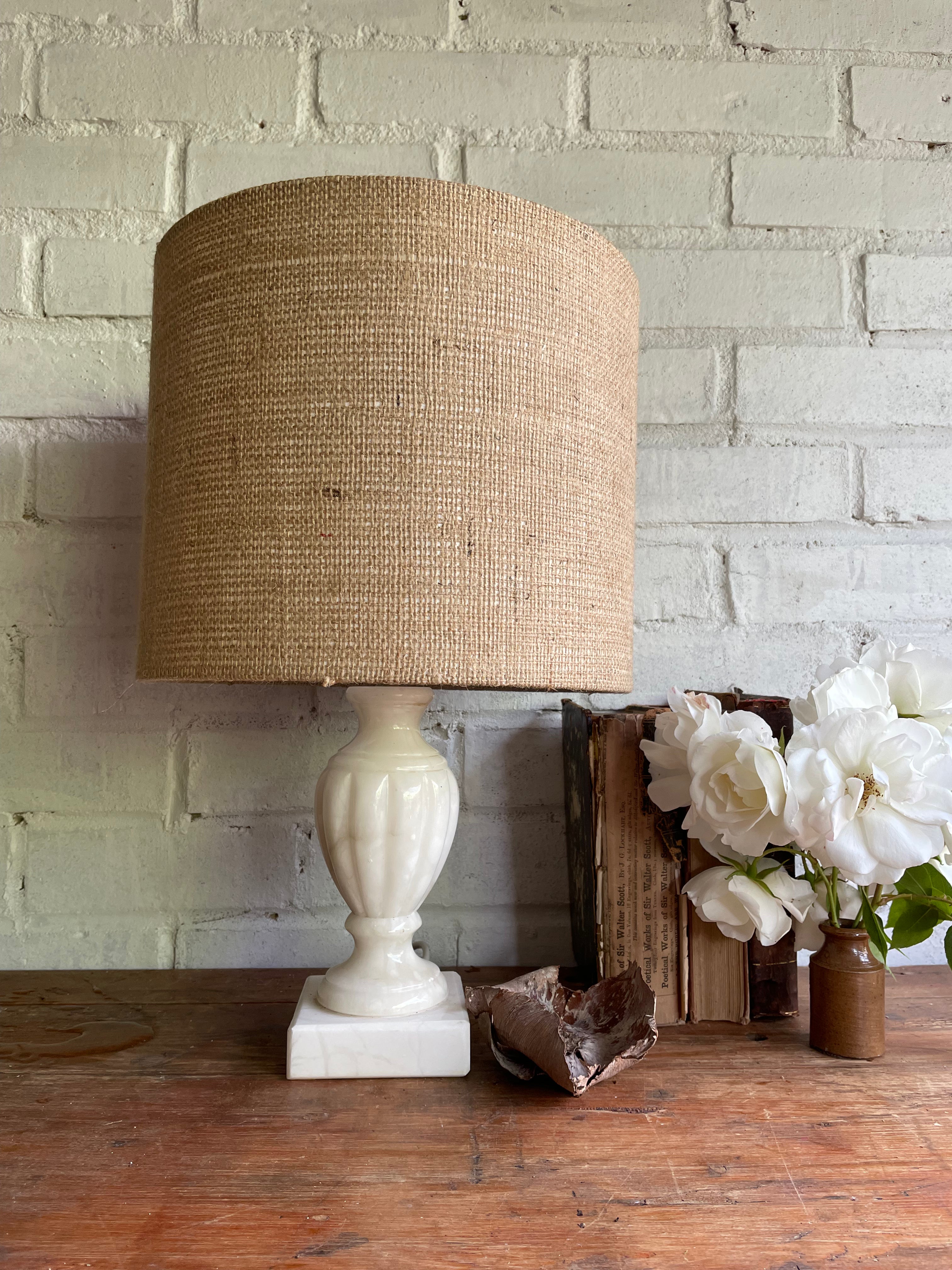 Alabaster Lamp