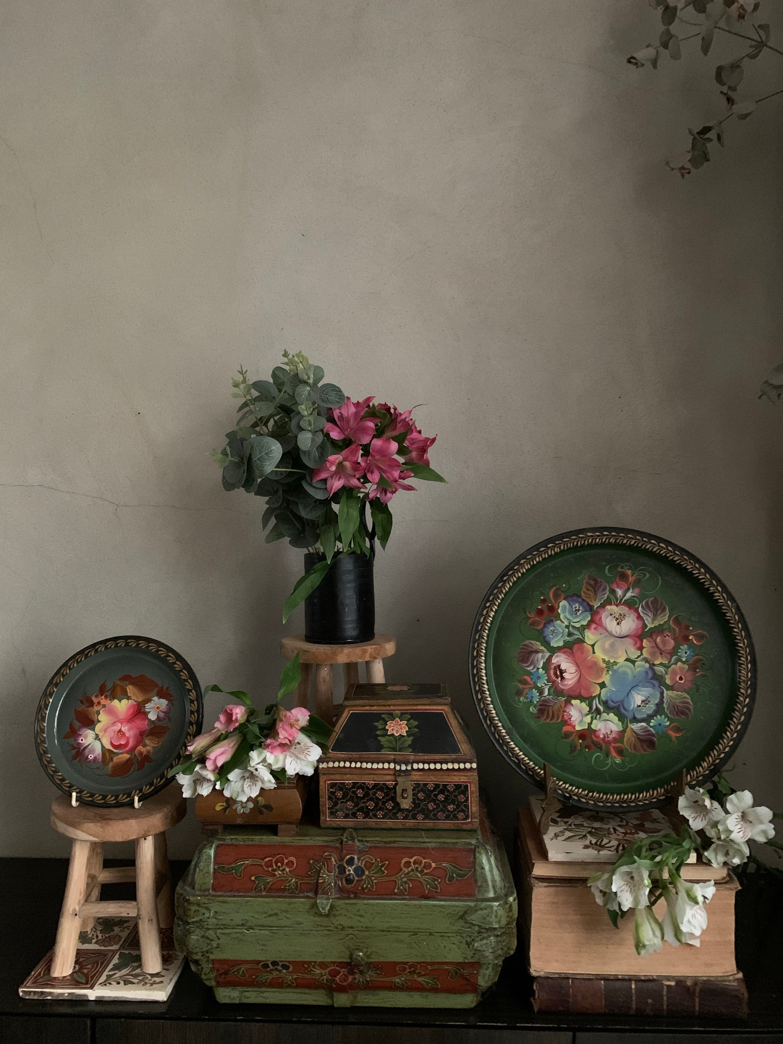 Large Handcrafted Wooden Box