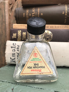 Vintage Ink Bottles - Set of Three
