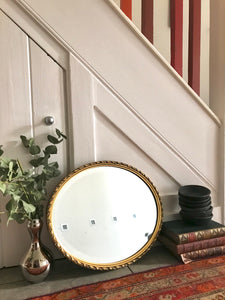 Small Gold Mirror