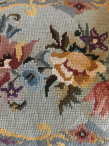 Vintage tapestry stool