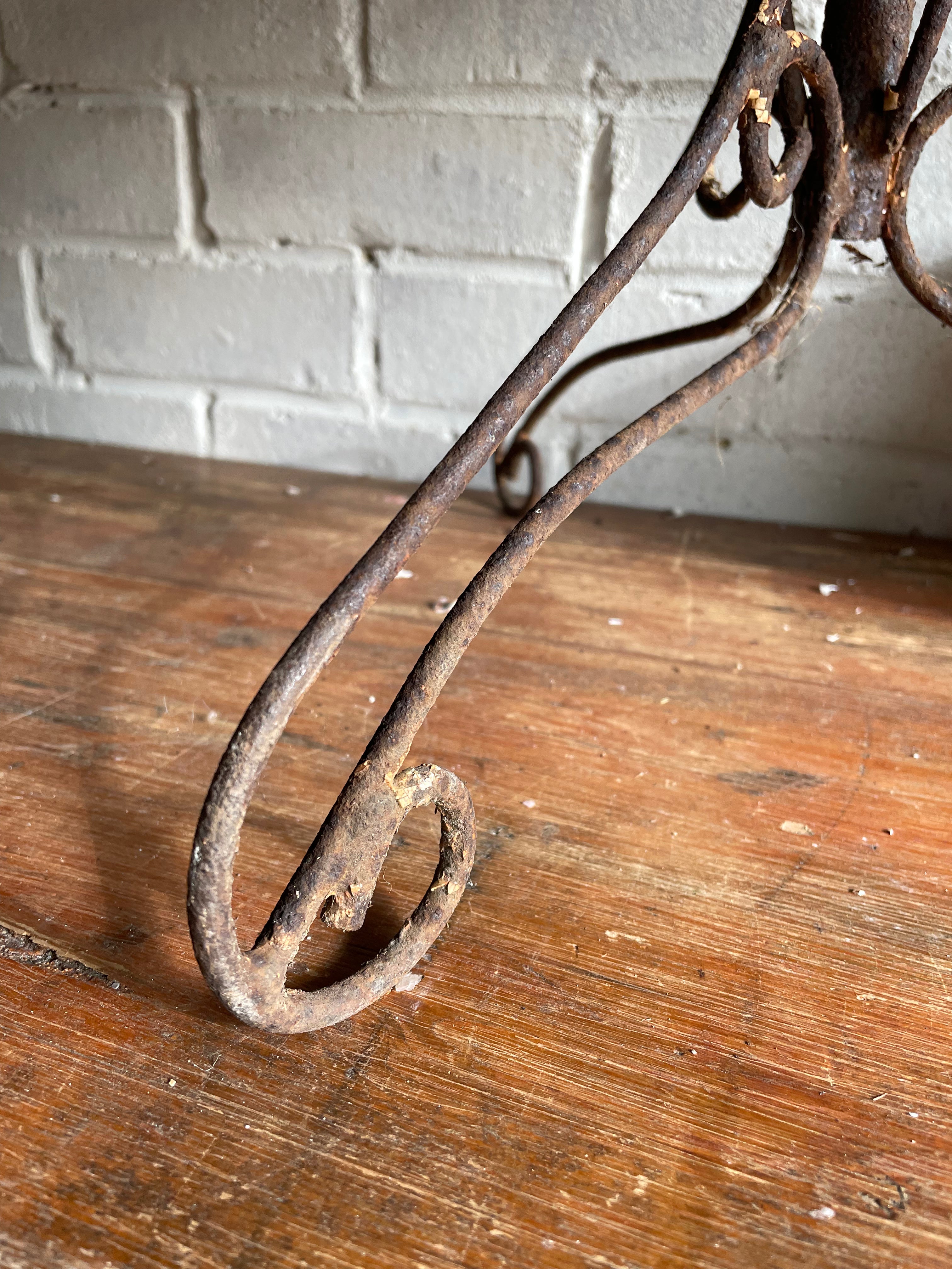 Floor-Standing Ironwork Plant Stand
