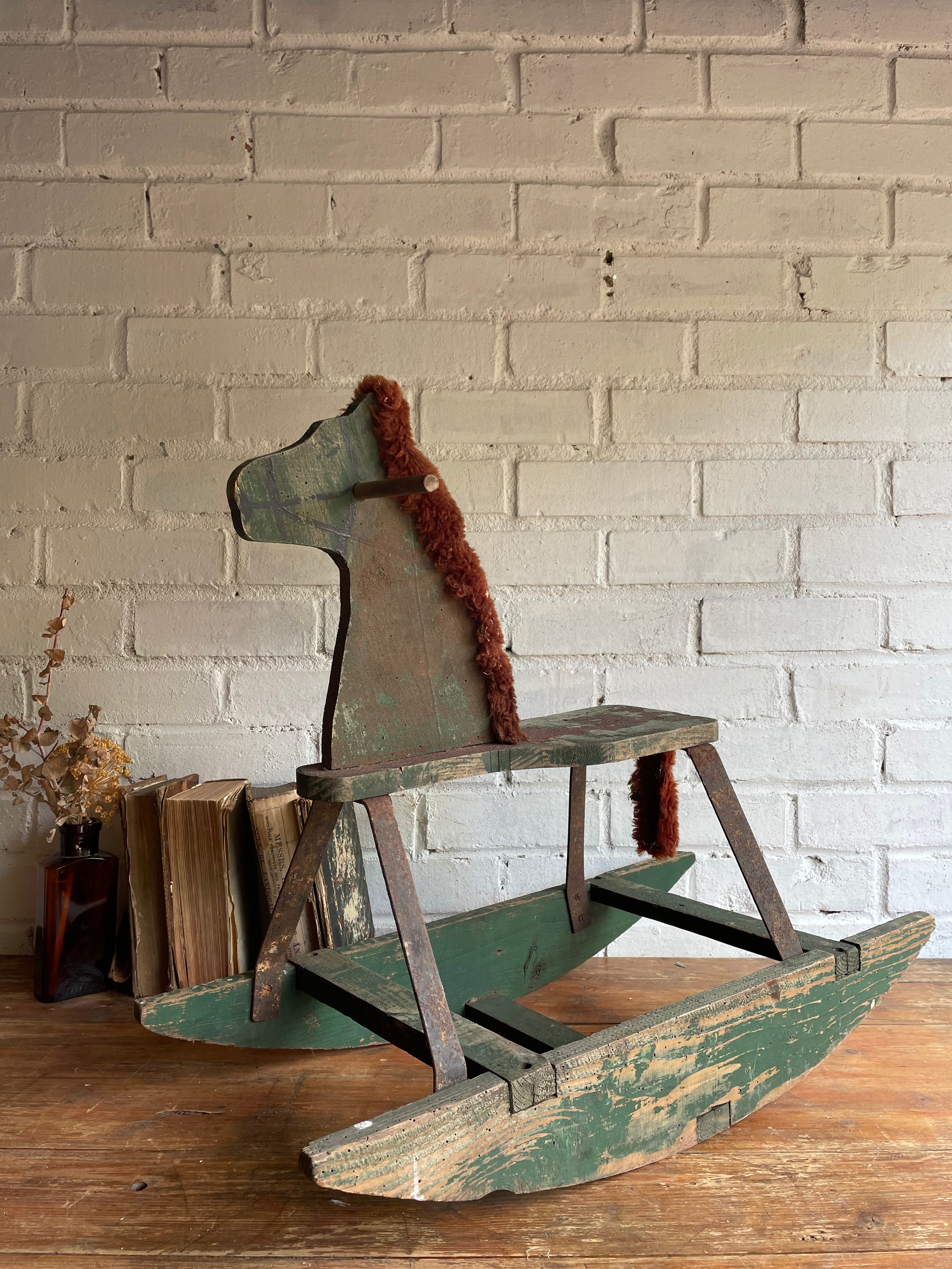 Scratch Built Small Rocking Horse