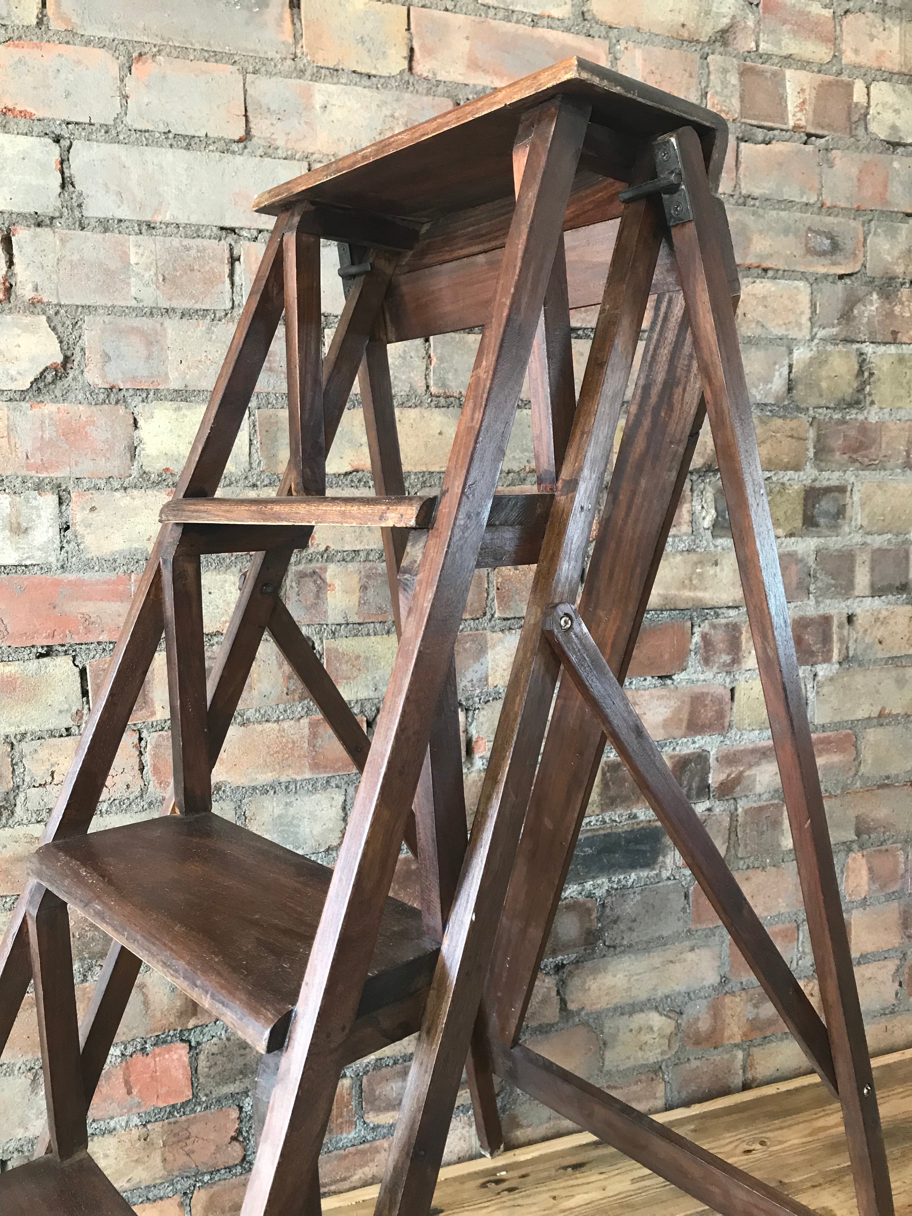 Vintage Folding Ladder