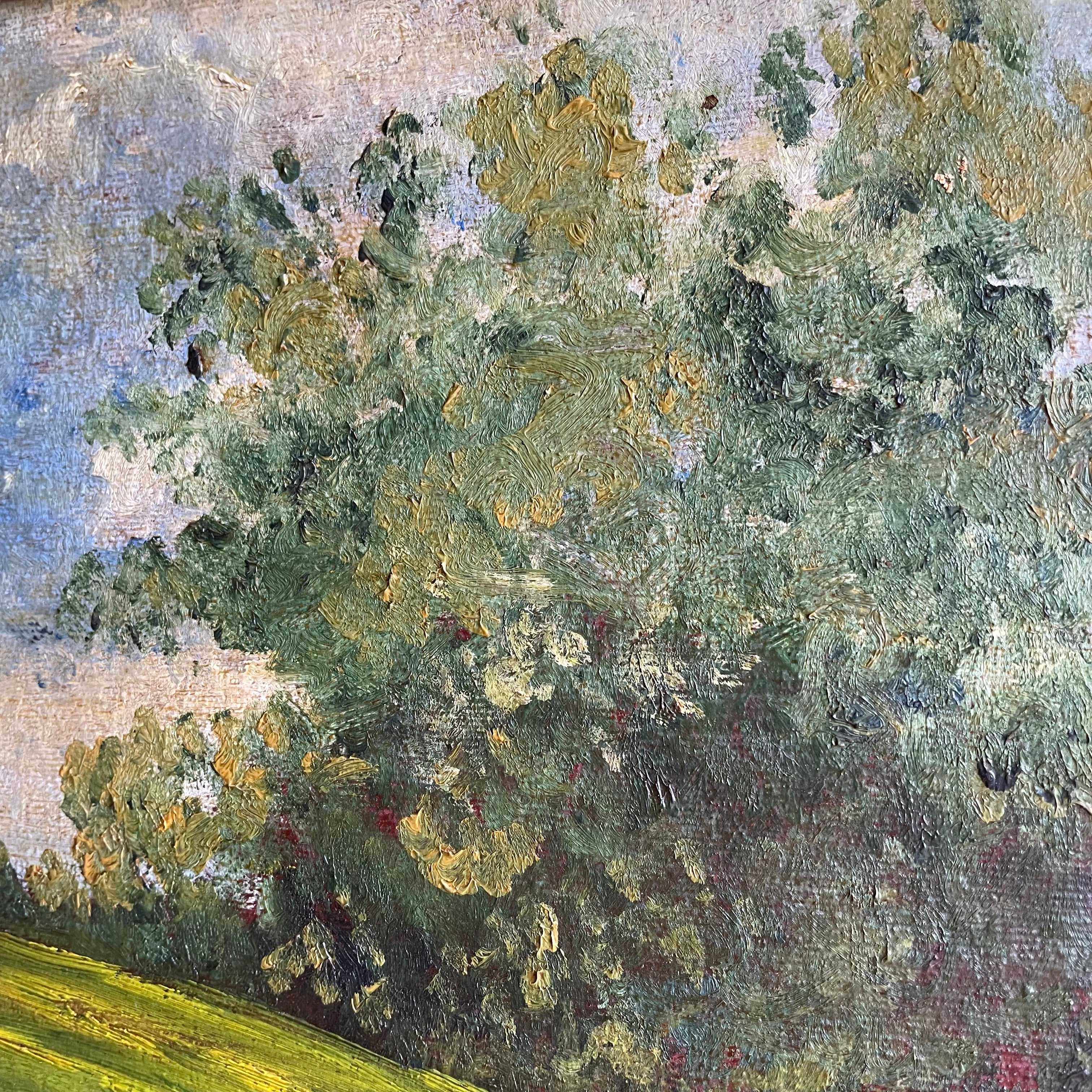 Impressionist Style Oil Painting