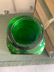Old Embossed "Kepler" Green Bottle