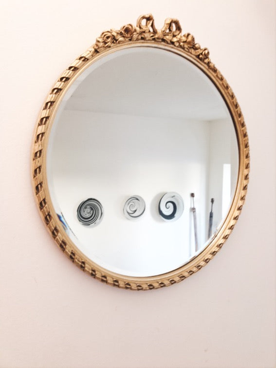 Large Gold Vintage Mirror