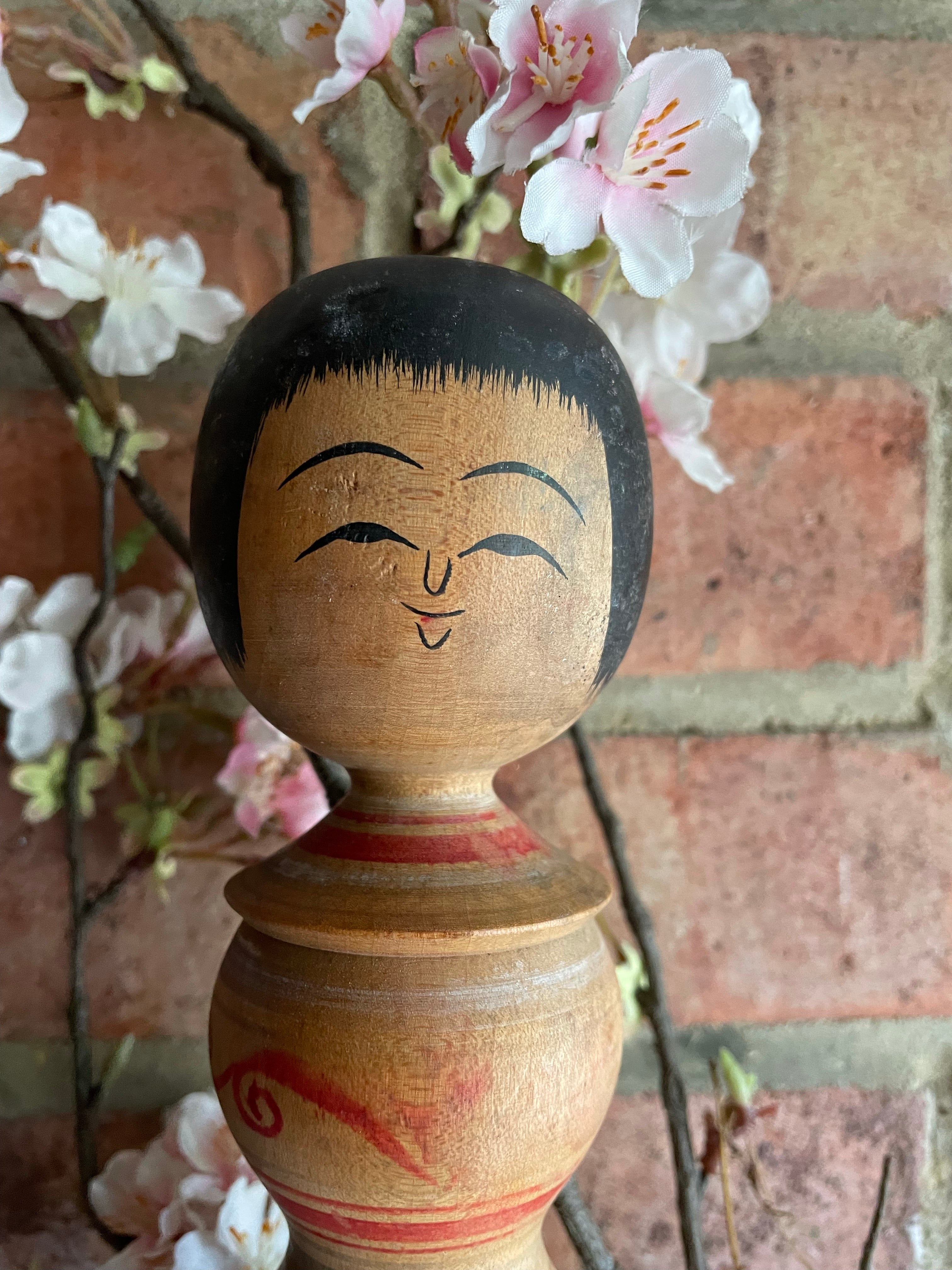 Medium Vintage Japanese Kokeshi Doll