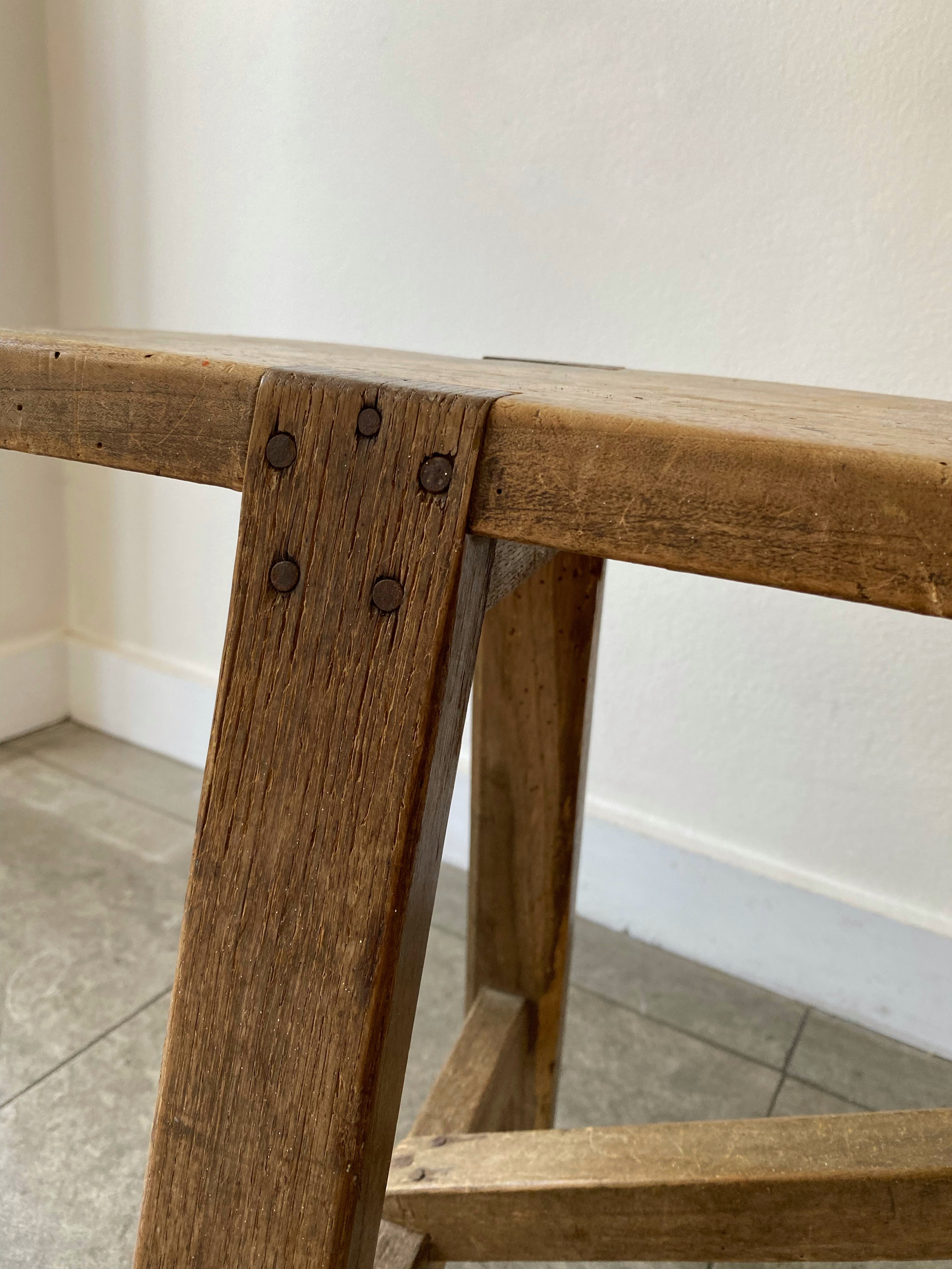 Long French Bench