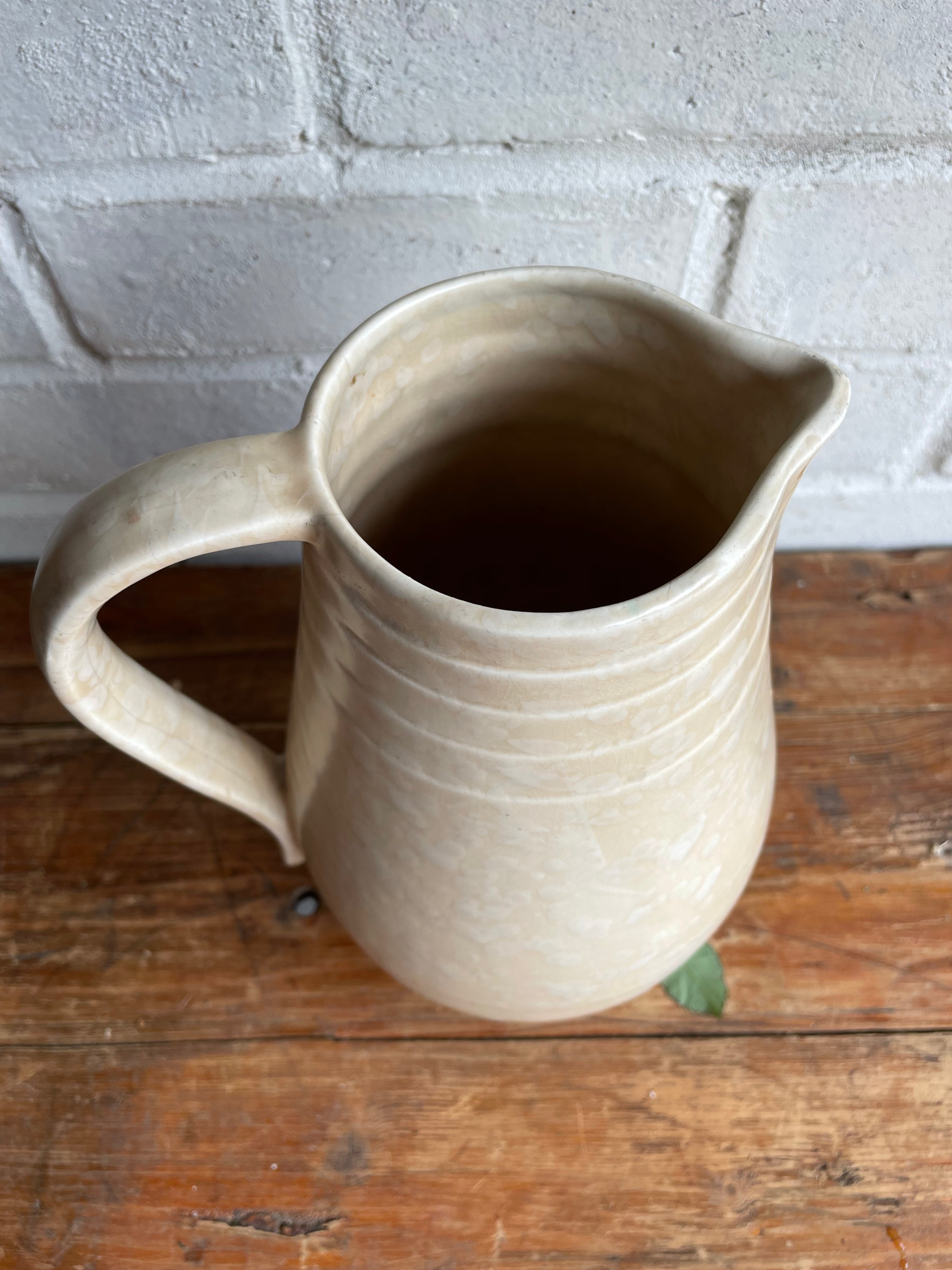 Mottled Glazed Jug