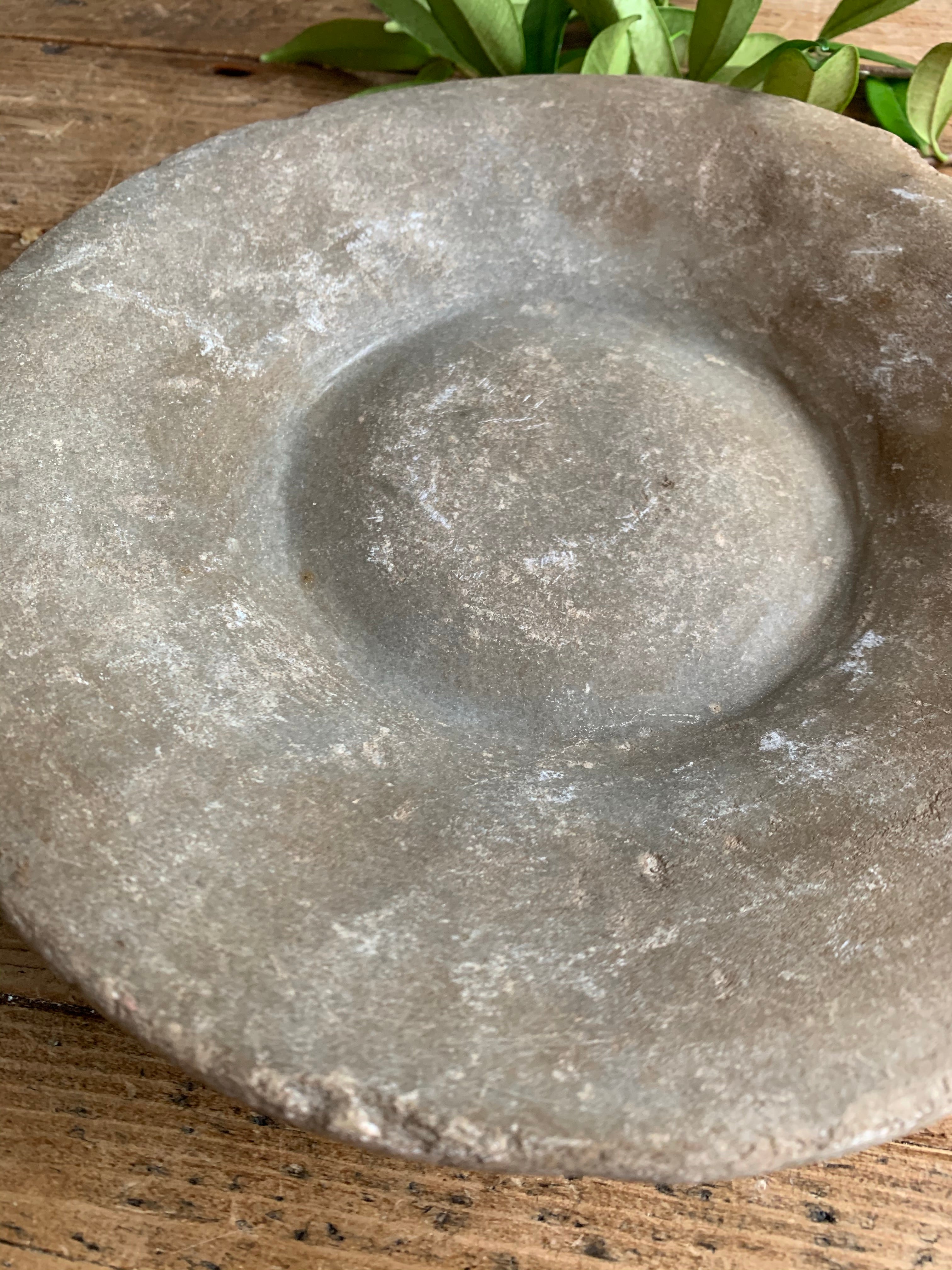 Antique Marble Stone  Bowl 1