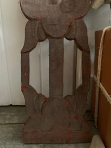 Hand-Carved Decorative Wood Panel 1