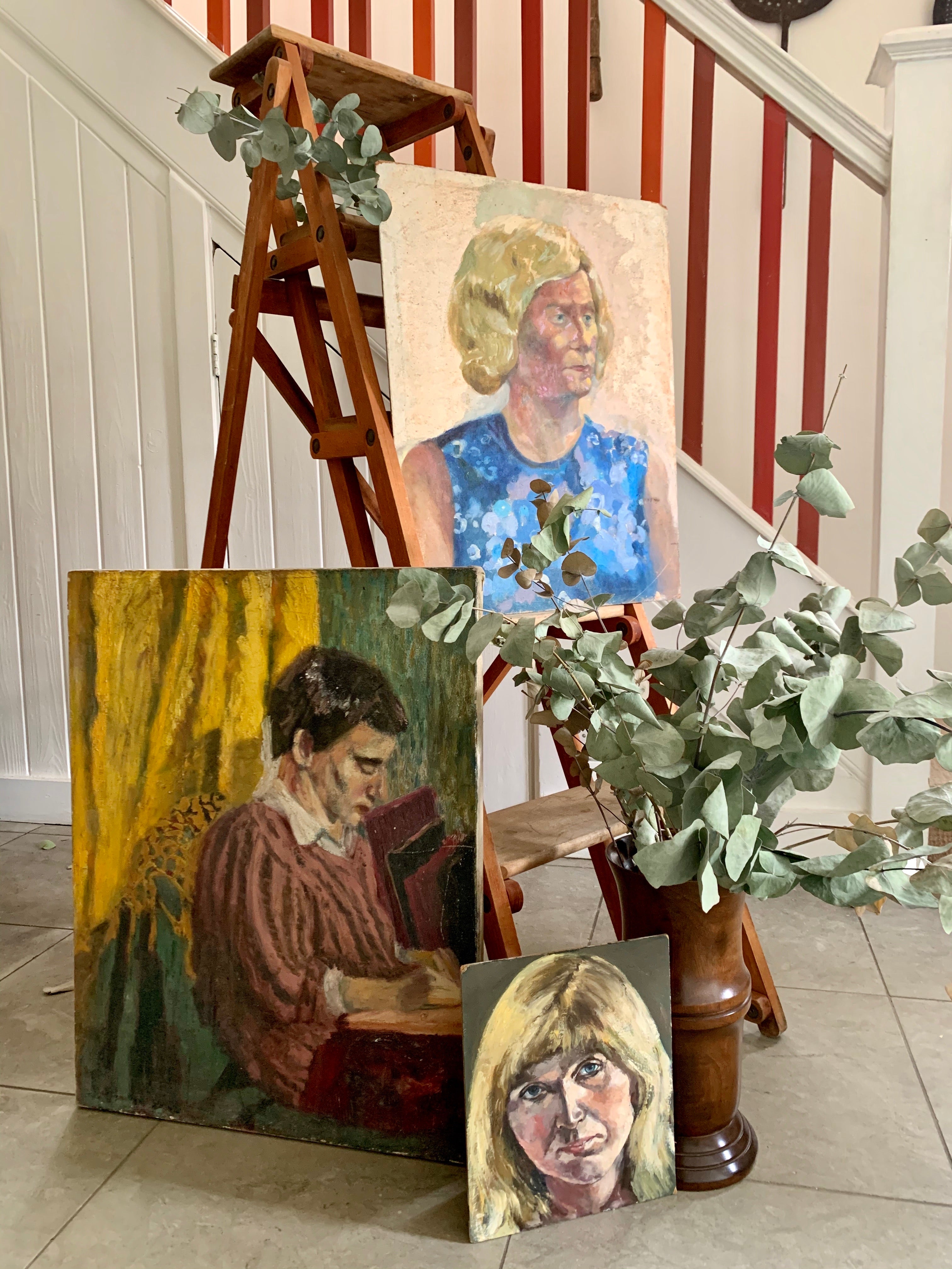 Mini Portrait - Oil on Board