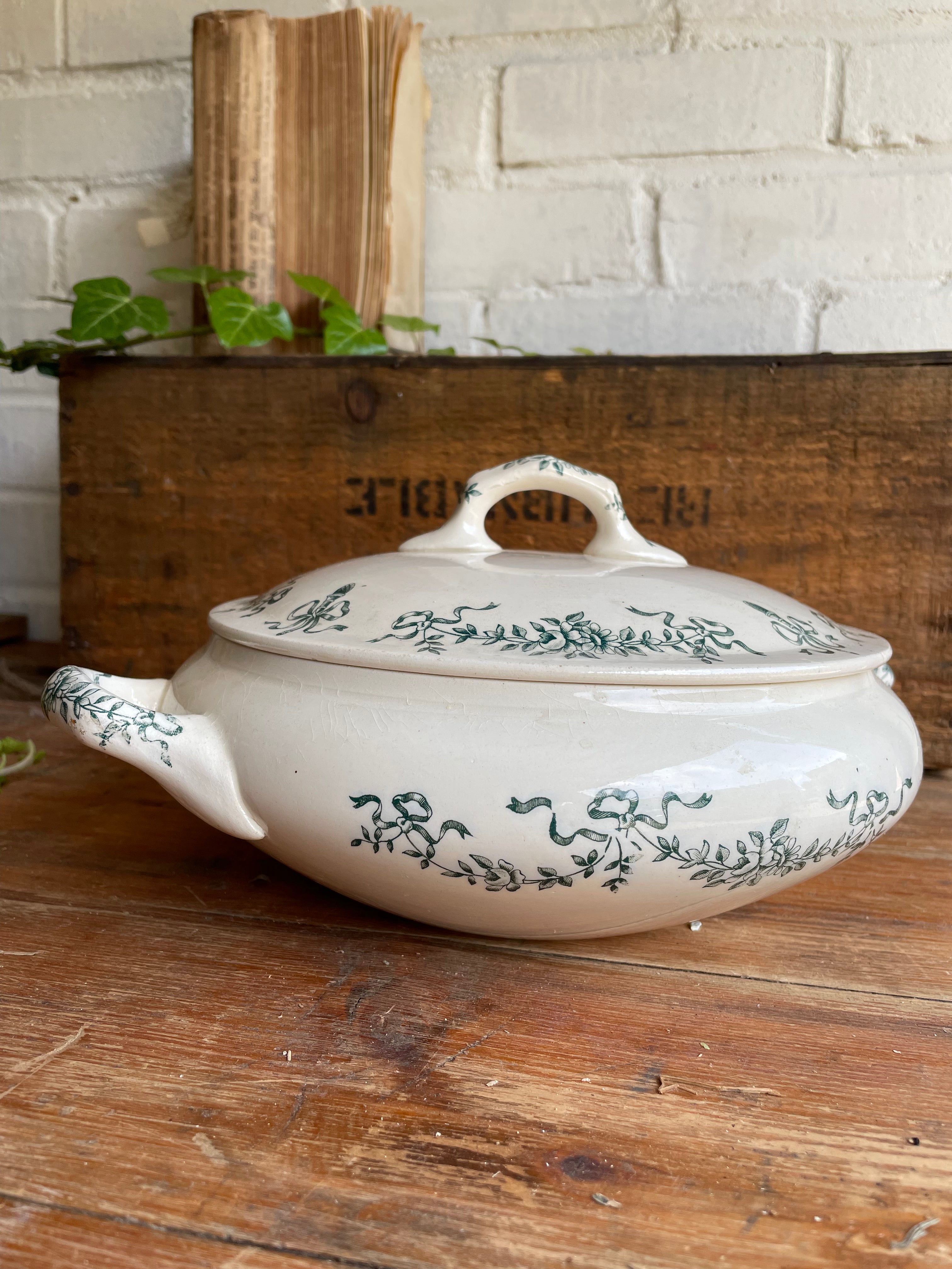 French Transferware Tureen