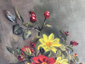 Vintage Floral Still Life