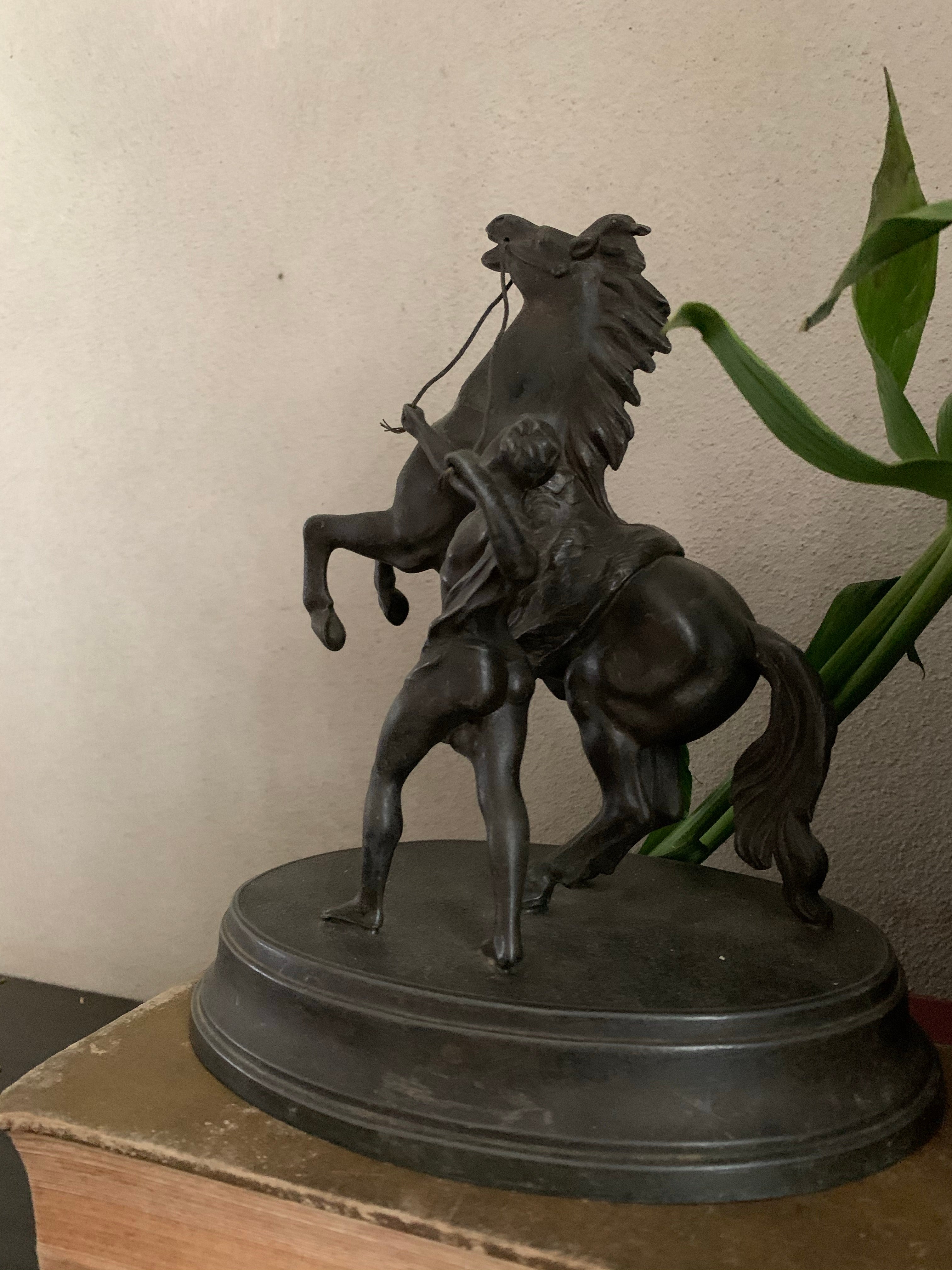 Spelter Horse Sculpture