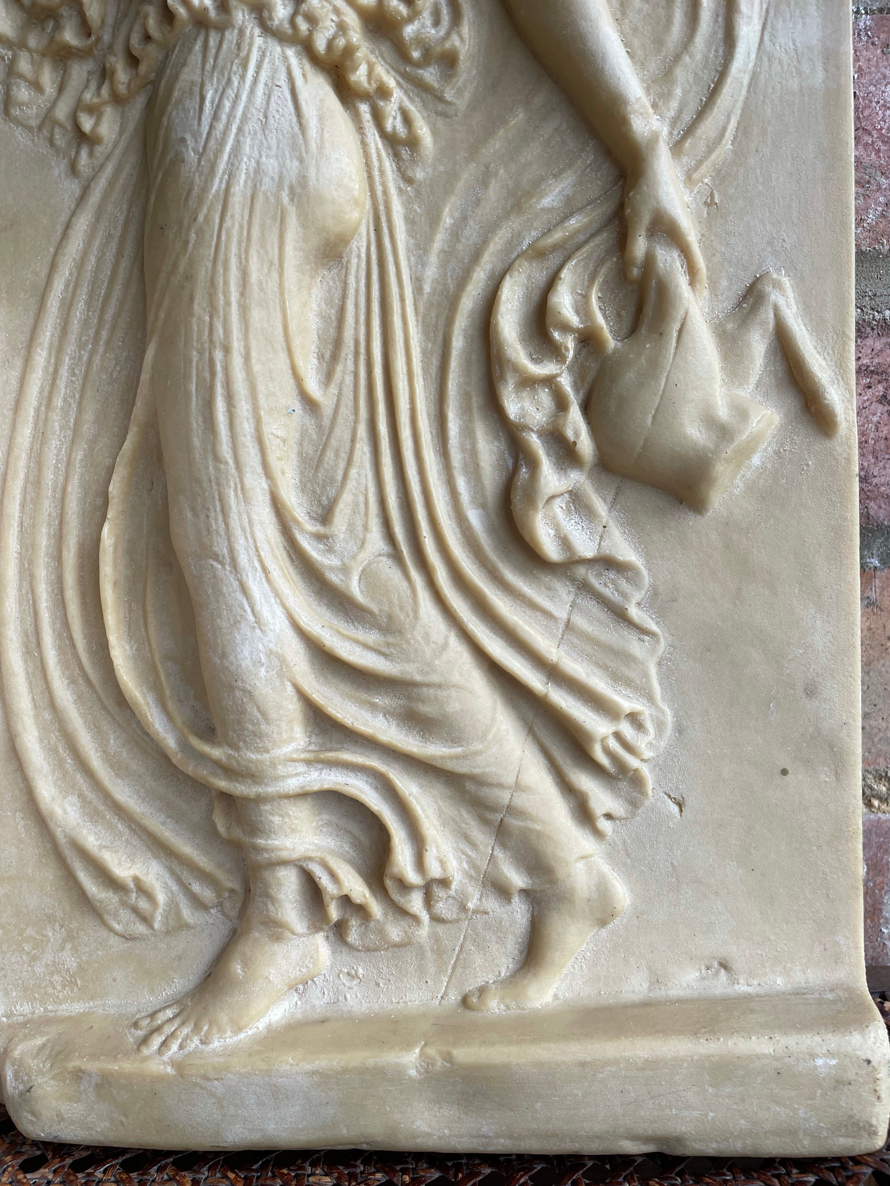 Soapstone Classical Relief