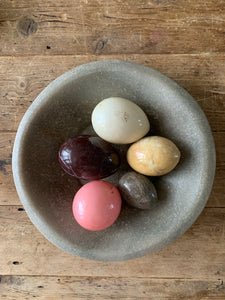 Five Marble Eggs