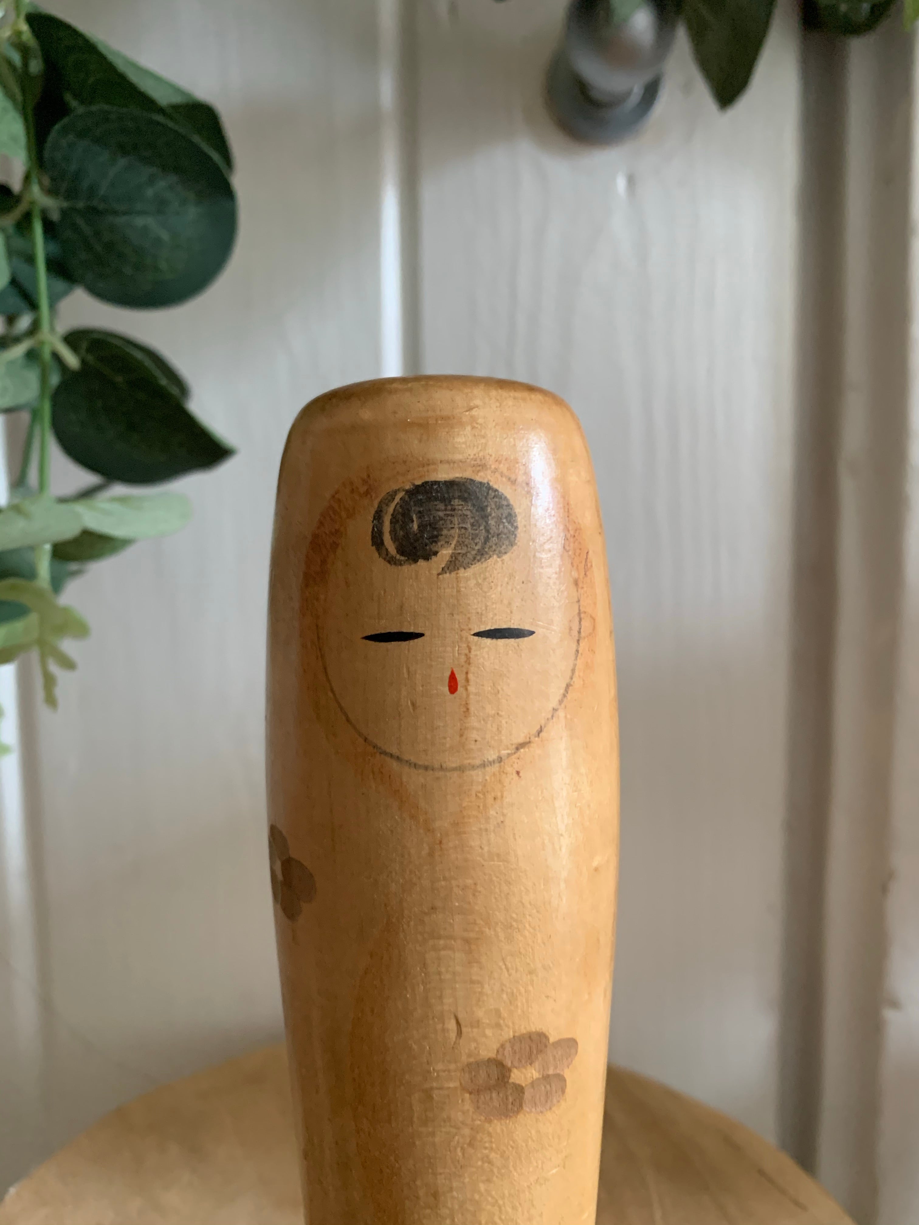 Tiny Vintage Japanese Kokeshi Doll