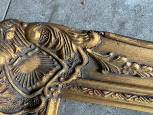 Large decorative gilt frame
